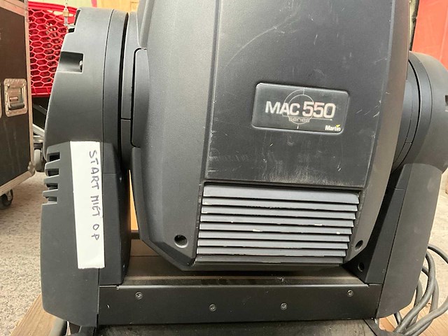 Martin mac 550 moving head - afbeelding 4 van  7