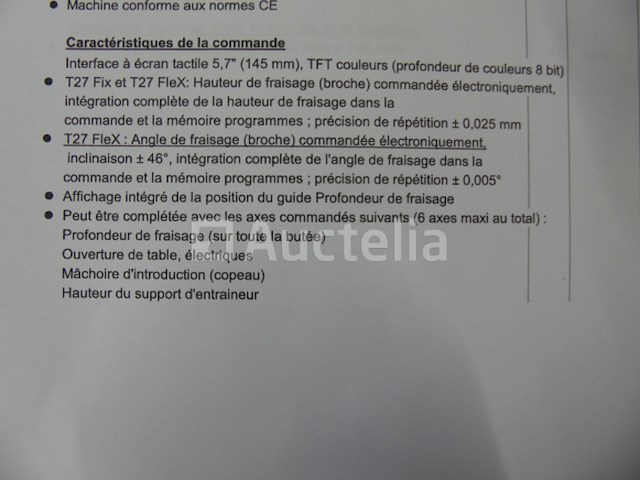 Martin t27 flex kantelas freesmachine - afbeelding 20 van  30