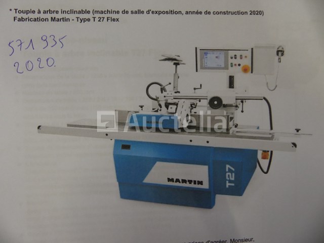 Martin t27 flex kantelas freesmachine - afbeelding 30 van  30