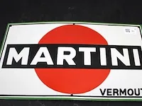 Martini emaille bord - afbeelding 2 van  2
