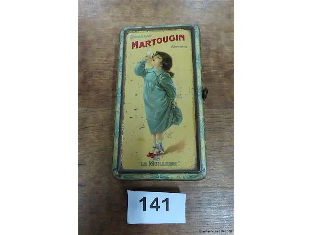 Martougin chocolade 11x20x3cm - afbeelding 1 van  3