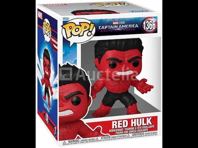 Marvel pop: captain america: brave new world - red hulk pop #1366 funko - afbeelding 1 van  4