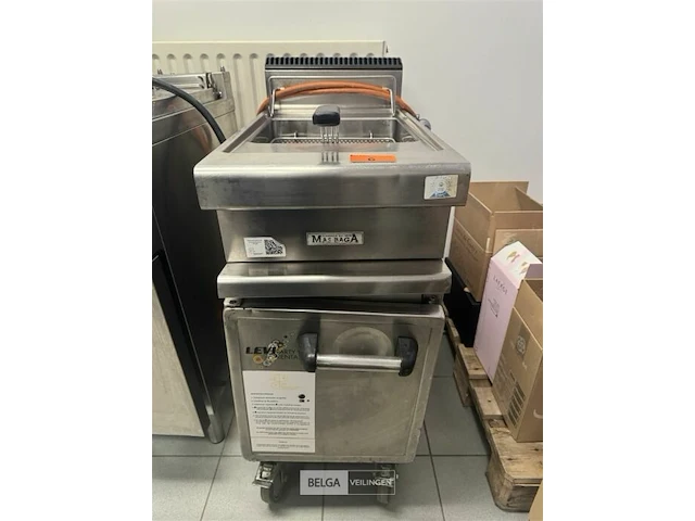 Mas-baga friteuse op gas en wielen - afbeelding 1 van  7