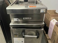 Mas-baga friteuse op gas en wielen