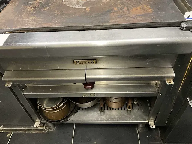 Mas baga gas grill- en bakplaat - afbeelding 3 van  4