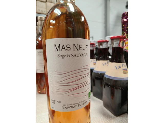 Mas neuf sage & sauvage rosé 2018 12% - afbeelding 2 van  5