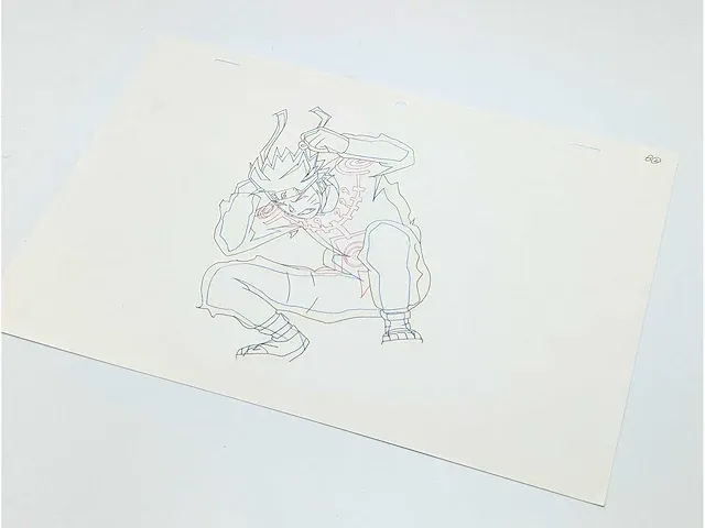 Masashi kishimoto (1974), toegeschreven aan, geanimeerde kunst - afbeelding 2 van  4