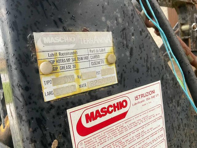 Maschio dm4000 rotorkopeg - afbeelding 16 van  16