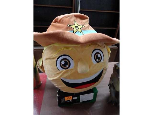 Mascotte bobbejaan schoepen - afbeelding 1 van  1