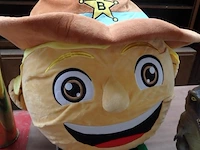 Mascotte bobbejaan schoepen - afbeelding 1 van  1
