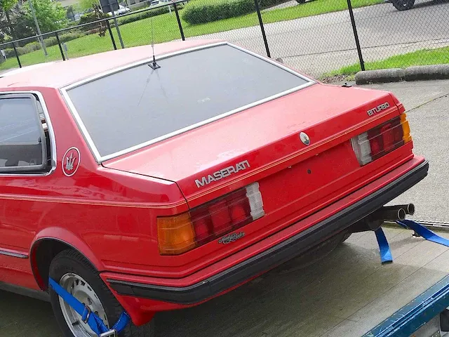 Maserati biturbo coupé (barn-find) - afbeelding 4 van  59