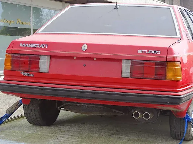 Maserati biturbo coupé (barn-find) - afbeelding 5 van  59