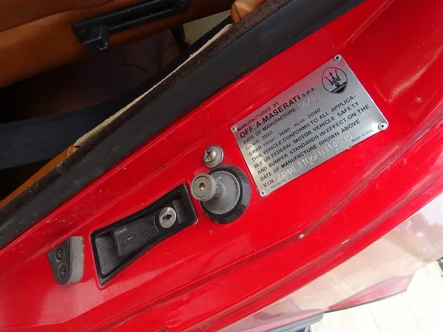 Maserati biturbo coupé (barn-find) - afbeelding 50 van  59