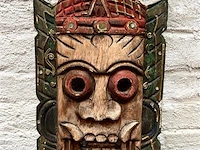 Masker afrika h:27x20cm - afbeelding 1 van  1