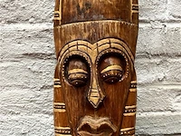 Masker afrika h:33x14cm - afbeelding 1 van  1
