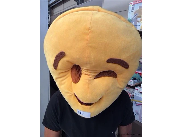 Masker smiley - afbeelding 1 van  2