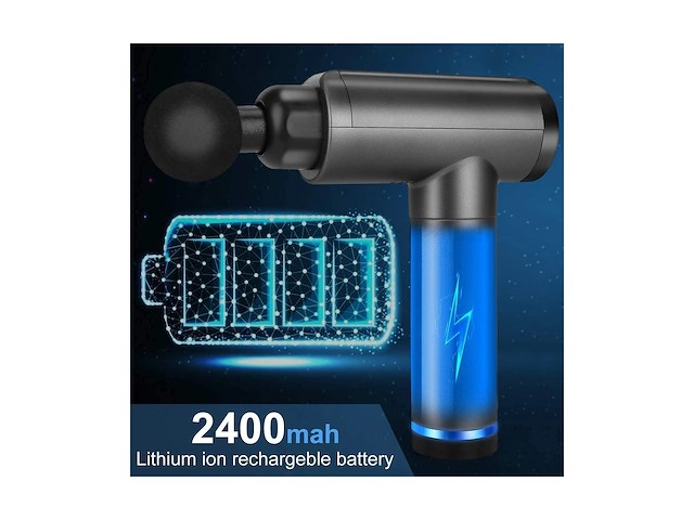 Massage gun - 30 speed modus - afbeelding 4 van  5