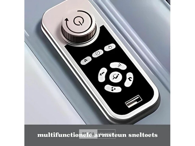 Massage zetel kleur bruin - beige - afbeelding 4 van  5