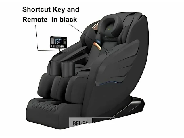 Massage zetel kleur zwart - afbeelding 1 van  5