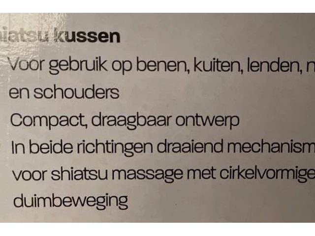 Massagekussen homebics - afbeelding 2 van  2