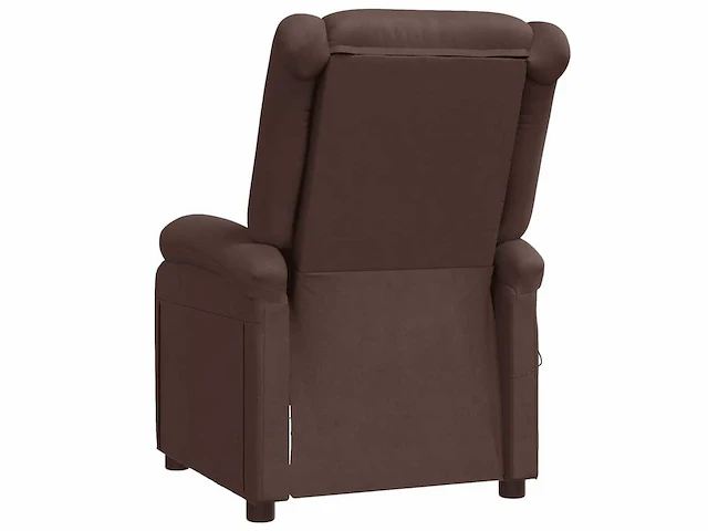 Massagestoel bruin kunstleer - afbeelding 5 van  9