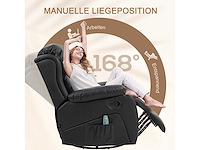 Massagestoel, verwarmde en verstelbare functie - afbeelding 6 van  7