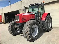 Massey ferguson - 6485 - vierwielaangedreven landbouwtractor - 2004 - afbeelding 1 van  13