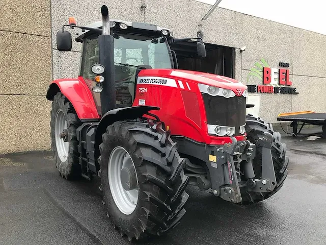 Massey ferguson - 7624 dyna6 - vierwielaangedreven landbouwtractor - 2012 - afbeelding 2 van  9