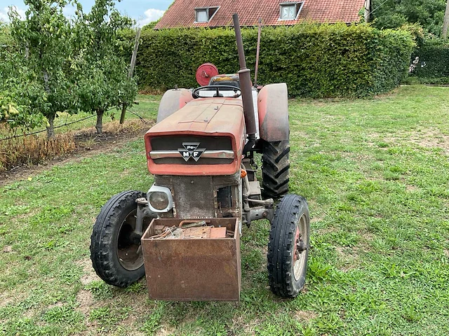 Massey ferguson 135 oldtimer tractor - afbeelding 13 van  16