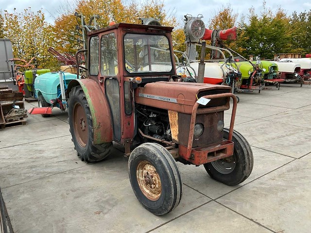 Massey ferguson 158-8e oldtimer tractor - afbeelding 5 van  11