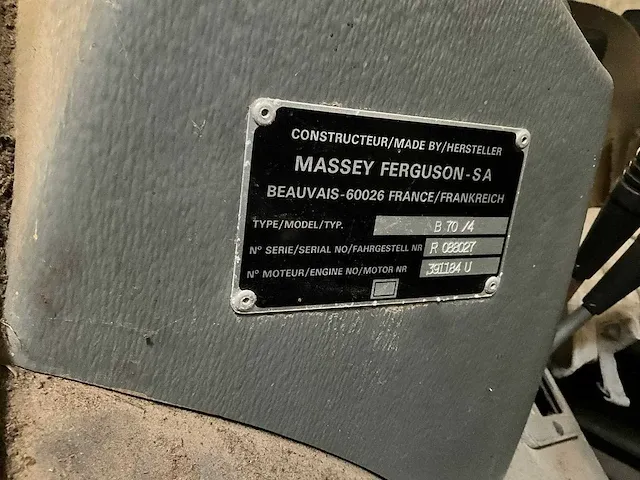 Massey ferguson 3060e - 1990 - afbeelding 15 van  29