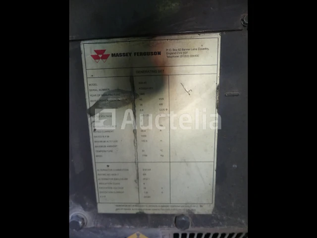 Massey ferguson 930-45 generatorset - afbeelding 3 van  13