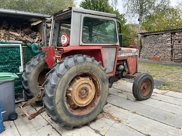 Massey ferguson mf-590 oldtimer tractor - afbeelding 18 van  22