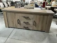Massief eiken dressoir - afbeelding 1 van  6