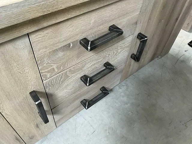Massief eiken dressoir - afbeelding 3 van  6
