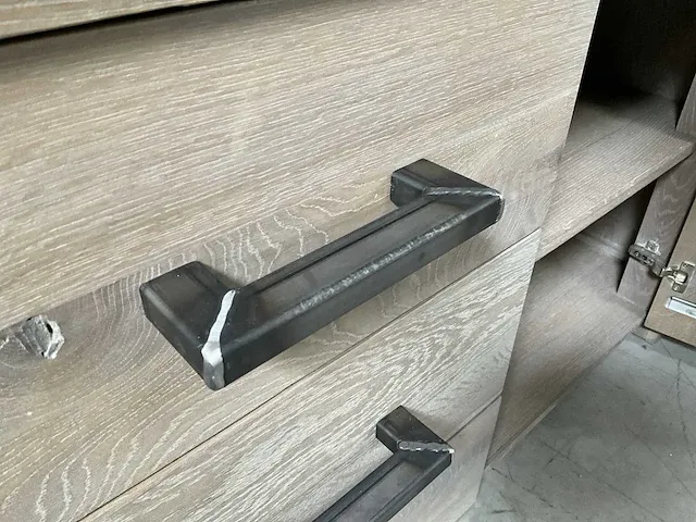 Massief eiken dressoir - afbeelding 5 van  6