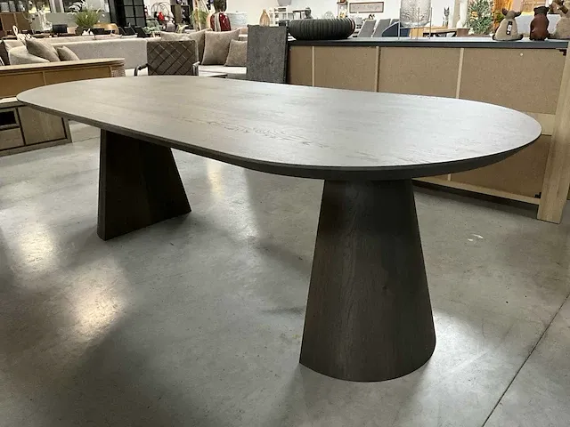 Massief eiken eetkamertafel - afbeelding 7 van  7