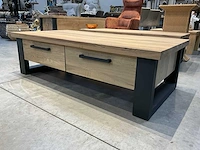 Massief eiken salontafel - afbeelding 1 van  4