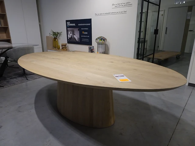 Massief eiken tafel - afbeelding 2 van  6