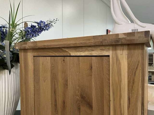Massief eiken wandkast - afbeelding 5 van  6