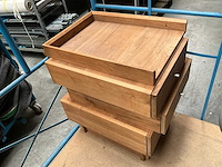 Massief houten design ladekast - afbeelding 2 van  4