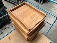 Massief houten design ladekast - afbeelding 4 van  4