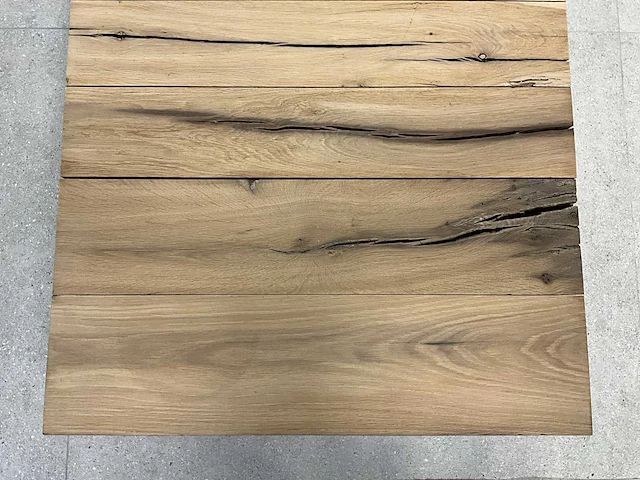 Massief houten design salontafel - afbeelding 4 van  7