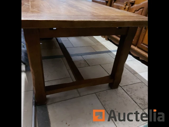 Massief houten eetkamer inclusief, nieuwstaat - afbeelding 8 van  10