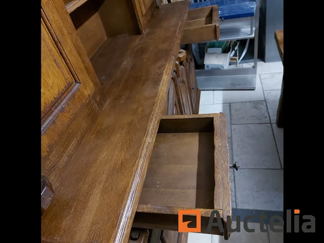 Massief houten eetkamer inclusief, nieuwstaat - afbeelding 9 van  10