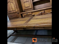 Massief houten eetkamer inclusief, nieuwstaat - afbeelding 10 van  10