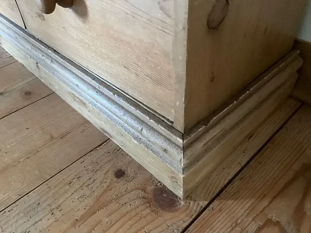 Massief houten ladenkast - afbeelding 5 van  6
