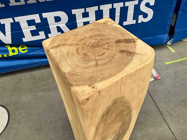 Massief houten zuilen (2x) - afbeelding 2 van  5