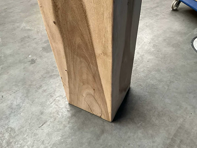 Massief houten zuilen (2x) - afbeelding 3 van  5