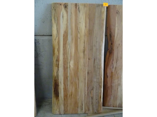 Massief teak tafelblad - afbeelding 1 van  1
